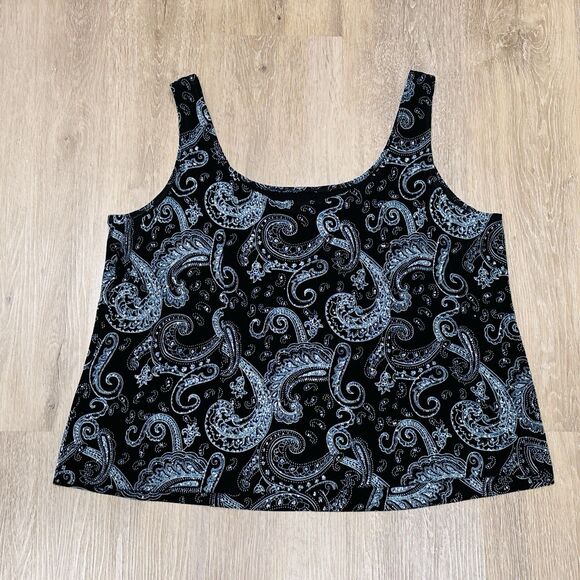 Alex Evenings Jacket Tank 2 Piece Set Size 3X - Picture 3 of 14